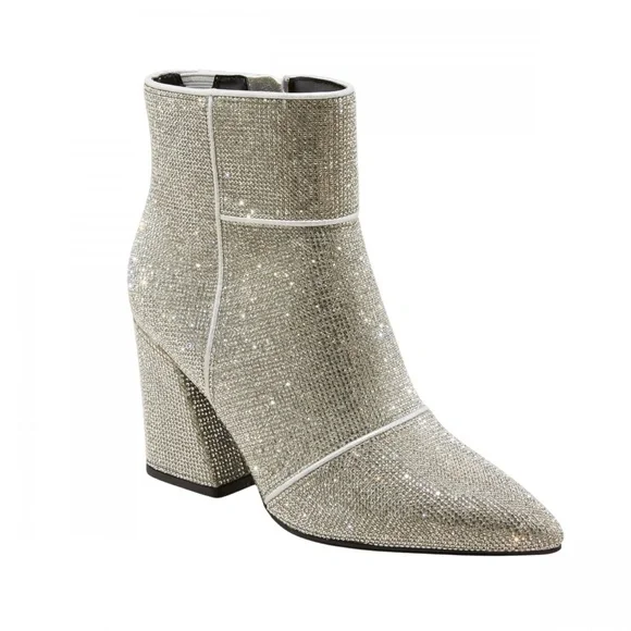 A New Day Womens Cailin Ankle Boots Silver Gray size 8 NEW - Picture 6 of 9